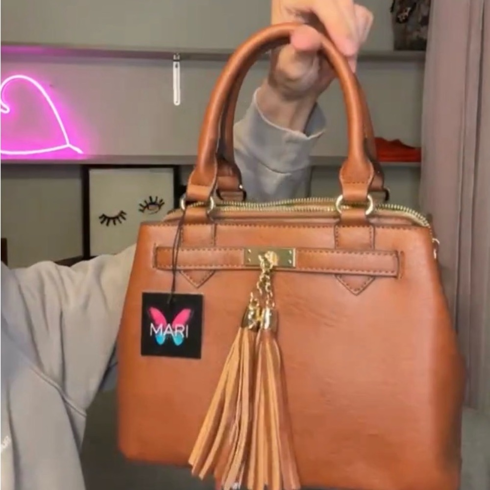 Brown Tote Bag - Picture 2 of 4